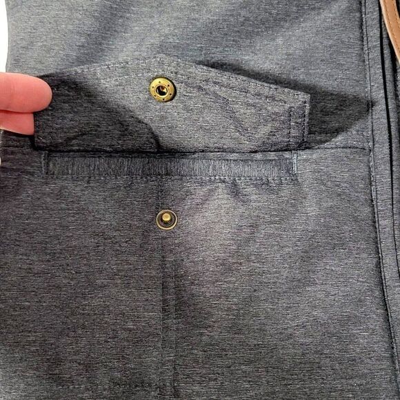 Timeless Elements for McDonalds Puffer Vest Adult Small Employee Gray Full Zip - Picture 7 of 14